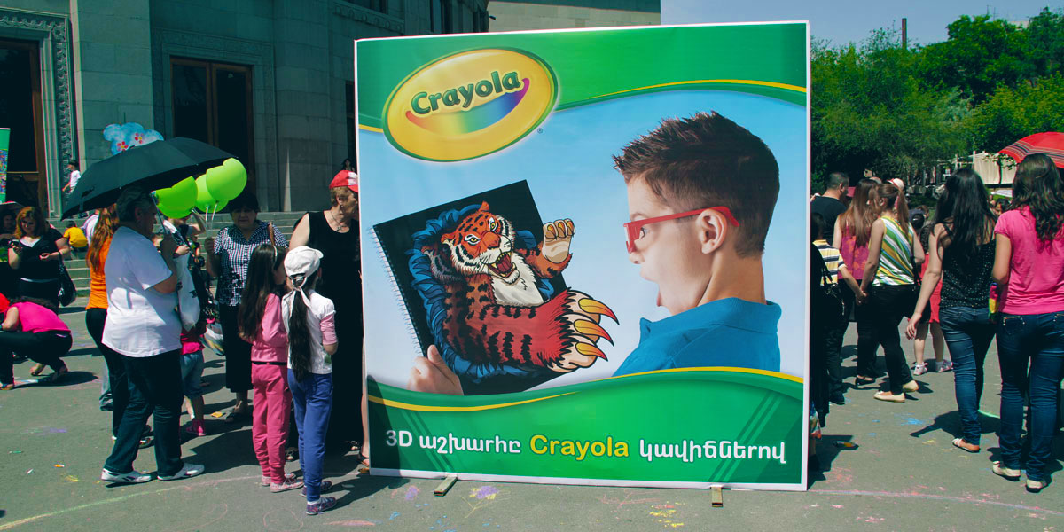 CRAYOLA & MATTEL'S BRANDS LAUNCH IN ARMENIA